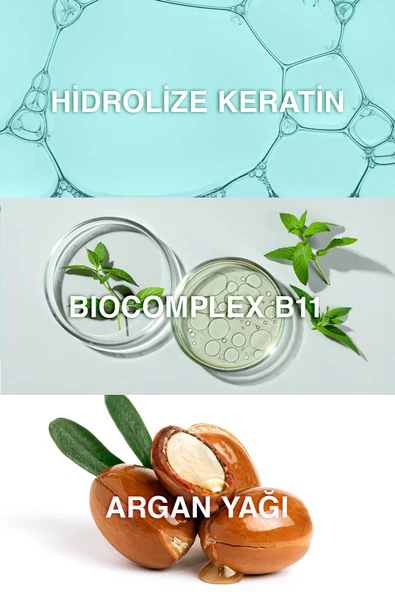 Bioxcin Keratin & Argan Onarıcı Bakım Maskesi 225 ml - 5