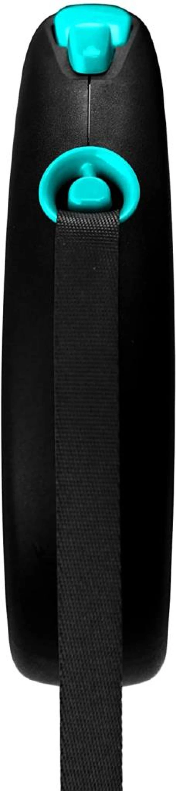 Flexi Black Design 5M Şerit M Mavi Otomatik Köpek Gezdirme Tasması - 3
