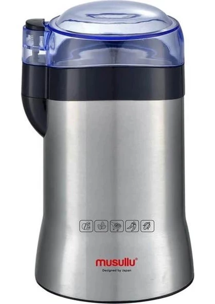 Musullu MSL-1001 Kahve Ve Baharat Öğütücü Inox 200 w ürün görseli