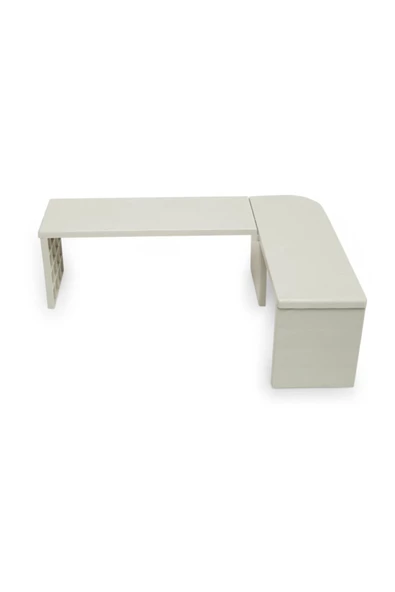 Deco raf düzenleyici organizer 2 farklı kullanım çok amaçlı dolap içi düzenleyici - 4