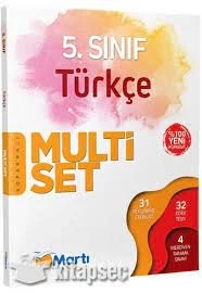 5. Sınıf Türkçe Koparmalı Multi Set Martı Okul Yayınları 2022 BASKI VE MÜFREDAT