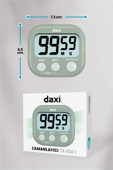 Daxi TX-100 Mint Yeşil Kronometre - 2