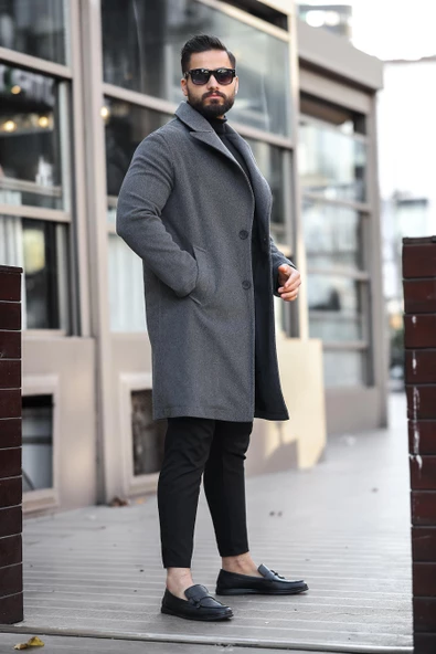 ERKEK KIŞLIK UZUN KAŞE KABAN - 5