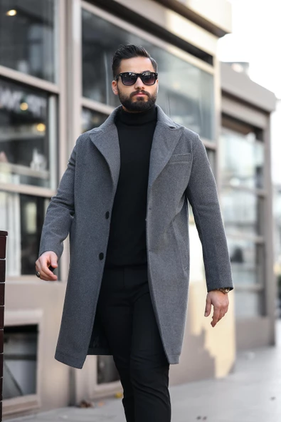 ERKEK KIŞLIK UZUN KAŞE KABAN - 4