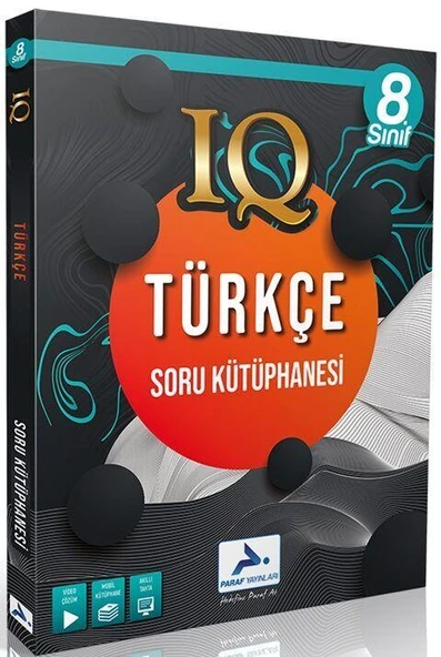 8. Sınıf LGS Türkçe IQ Soru Kütüphanesi Paraf Yayınları