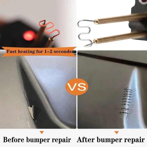 70w 600 Uçlu Sıcak Zımba Tampon Plastik Parça Tamir Kaynak Makinesi - 7