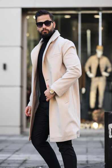 ERKEK KIŞLIK UZUN KAŞE KABAN - 8