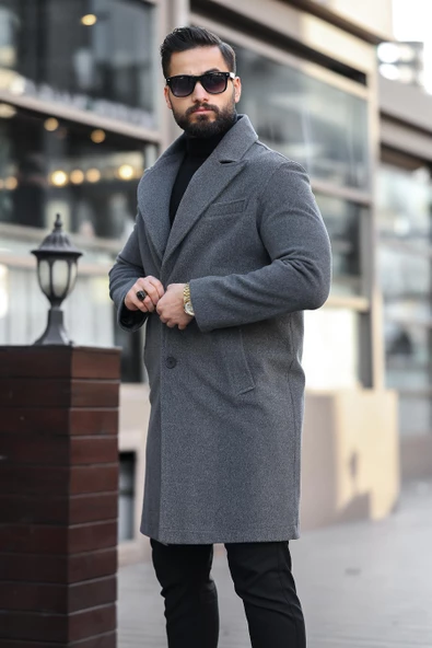 ERKEK KIŞLIK UZUN KAŞE KABAN - 6