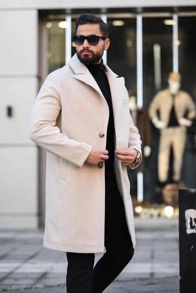 ERKEK KIŞLIK UZUN KAŞE KABAN - 9