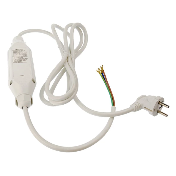 IP65 Sertifikalı Su Geçirmez Akım Korumalı Buzdolabı Şebeke Kablosu ürün görseli 1