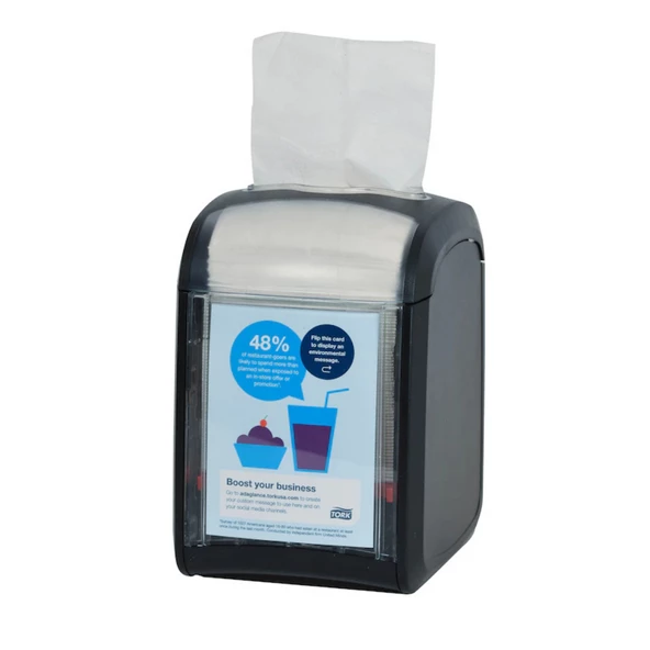 Tork Xpressnap Fit Masaüstü Peçetelik Siyah (272900) - 4