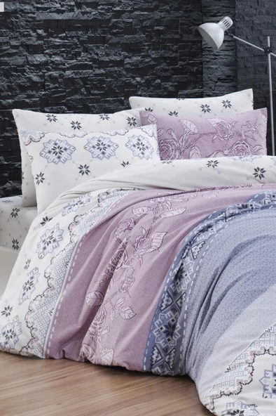 Harmony Çift Kişilik Nevresim Takımı Mavi ürün görseli