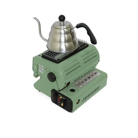 Big Fire Maxi Portatif Kamp Sobası YEŞİL - Resim 2