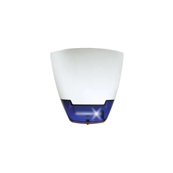 Bullwark BLW-120M İkaz Led Li Flaşörlü Harici Siren Mavi Kablolu Siren