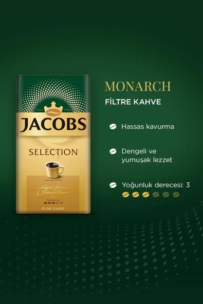 Jacobs Selection Filtre Kahve 250 gr 4 Al 3 Öde - 2