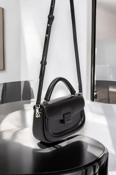 Levidor Özel Renk El Ve Kol Çantası Olarak Tasarlanmış Suni Deri Bayan Omuz Çantası LEVDR.7363930234SYH - Resim 3