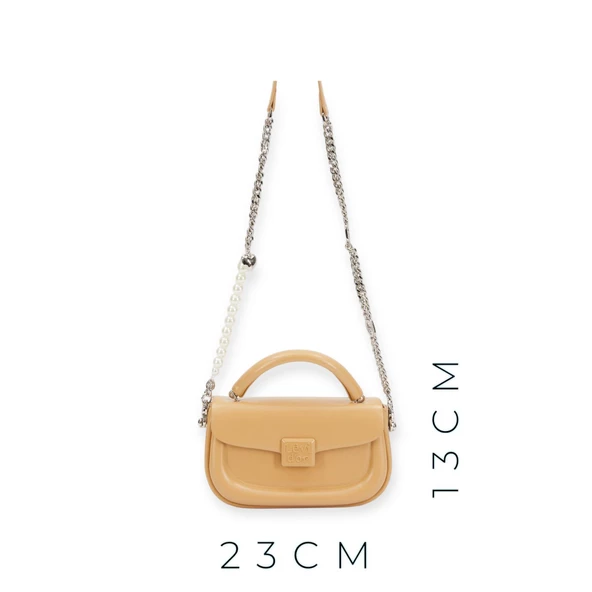 Levidor Özel Renk El Ve Kol Çantası Olarak Tasarlanmış Suni Deri Bayan Omuz Çantası LEVDR.7363930234KHV - Resim 2