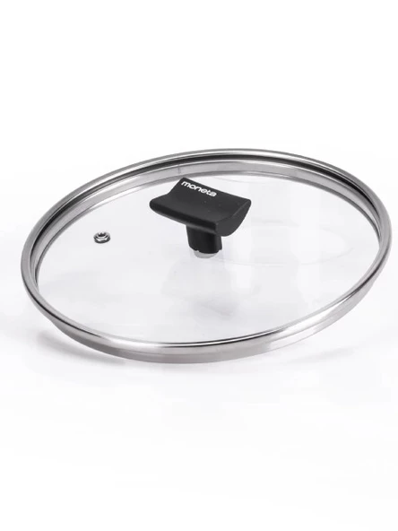 Moneta Zecchino Kısa Tencere 24 Cm + Cam Kapak - 3