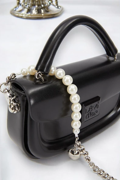 Levidor Özel Renk El Ve Kol Çantası Olarak Tasarlanmış Suni Deri Bayan Omuz Çantası LEVDR.7363930234SYH - Resim 4