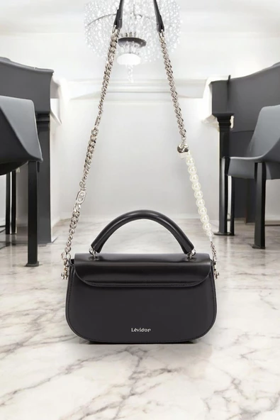 Levidor Özel Renk El Ve Kol Çantası Olarak Tasarlanmış Suni Deri Bayan Omuz Çantası LEVDR.7363930234SYH - Resim 6