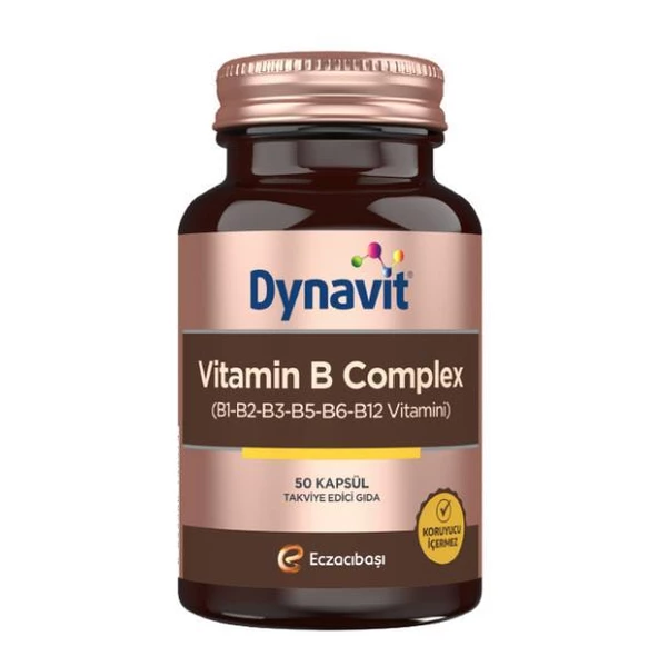 Dynavit Vitamin B Complex 50 Kapsül