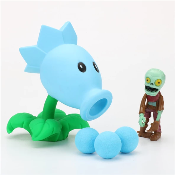 Plants And Zombies Zombi Ve Bitkiler + figür + toplar