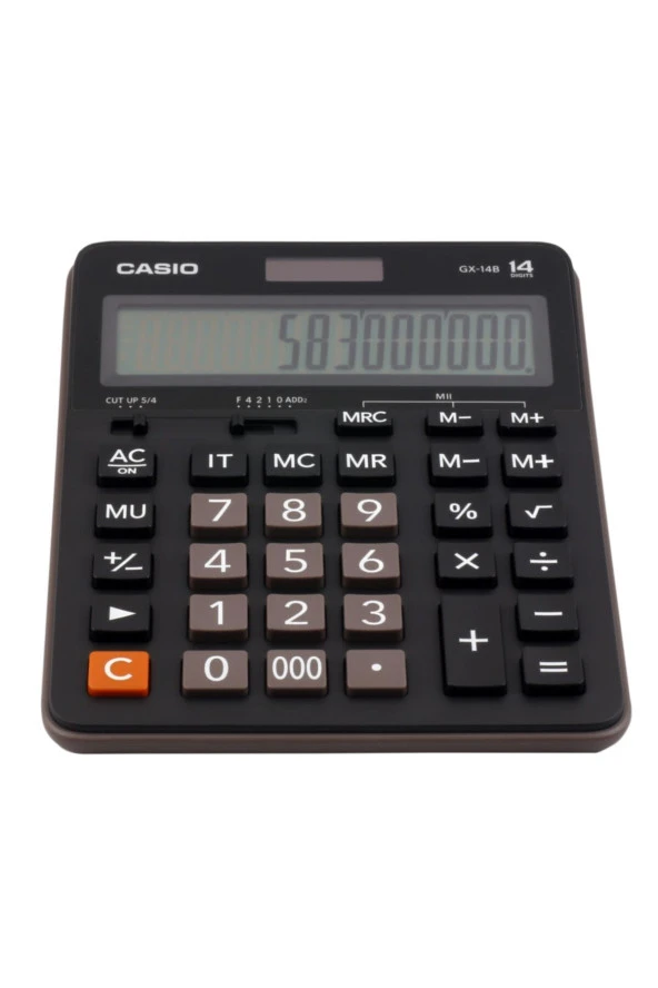 Casio Hesap Makinası Masa Üstü 14 Hane GX-14B ürün görseli 1