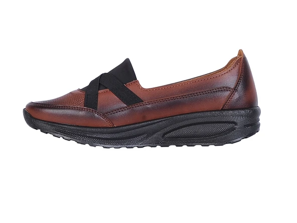 Wanetti 312 Kahve Kadın Babet Ayakkabı - 3