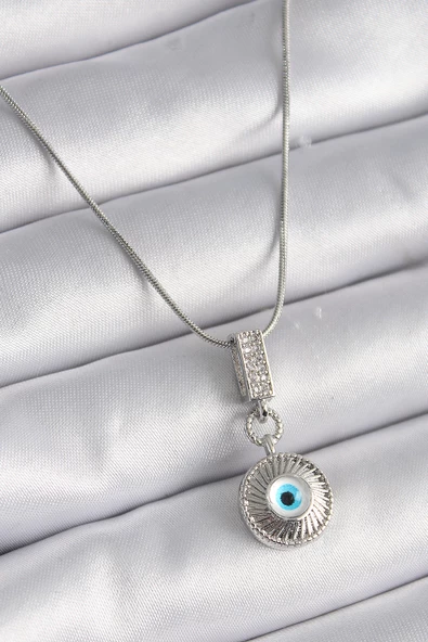 Pirinç Siyah Beyaz Renkli Desenli Geometrik Küpe - Resim 3