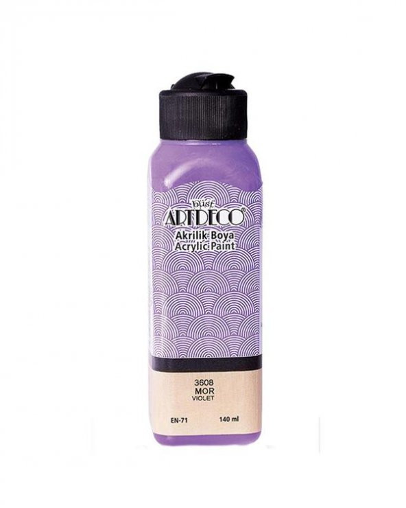 Artdeco Akrilik Boya 140 ml Mor