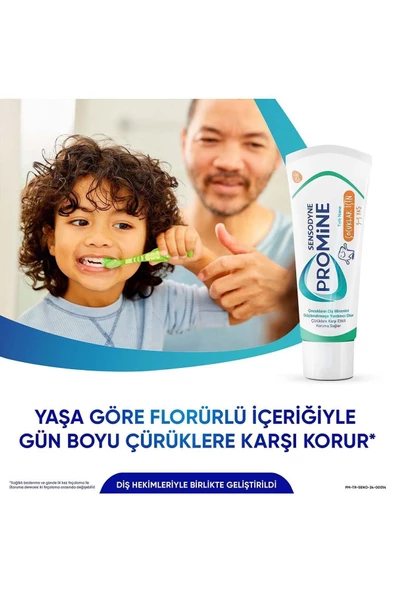 Sensodyne Promine Kids 3-5 Yaş Diş Macunu 50 ml - 5