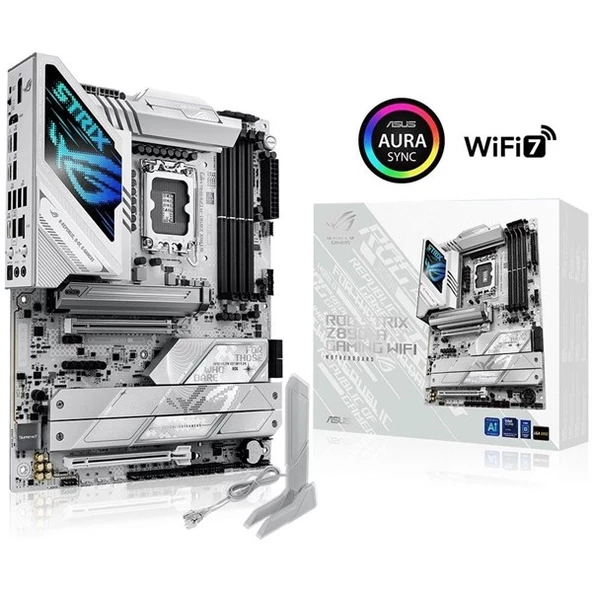 ASUS ROG STRIX Z890-A GAMING WIFI-7 DDR5 HDMI-DP TYPEC RGB PCIE 5.0 1851p ATX ürün görseli
