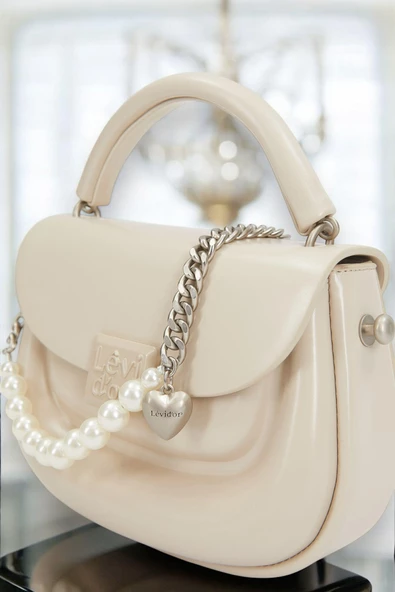 Levidor Özel Renk El Ve Kol Çantası Olarak Tasarlanmış Suni Deri Bayan Omuz Çantası LEVDR.7363930236GR - Resim 3