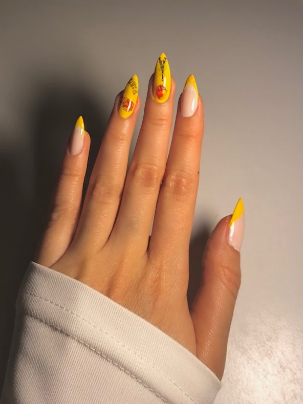 Paris Tırnak Dövmesi, Tırnak Tattoo, Nail Art, Tırnak Sticker - Resim 2