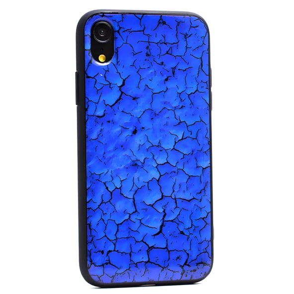 iPhone XR Mermer Desenli Pane Kılıf - Resim 5