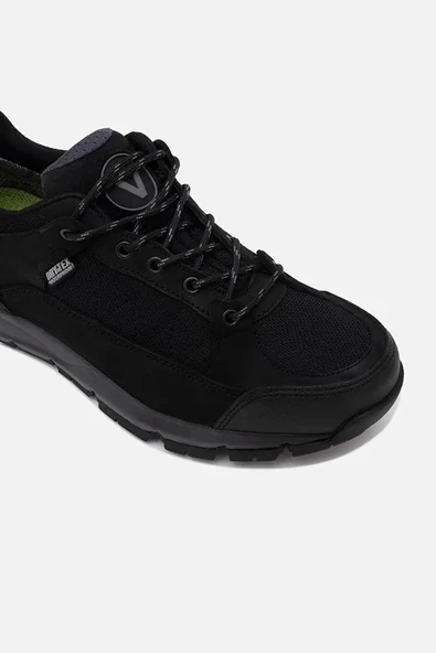 Vaneda 1252 Pro Su Geçirmeyen Nubuk Siyah Erkek Ayakkabı - Resim 4