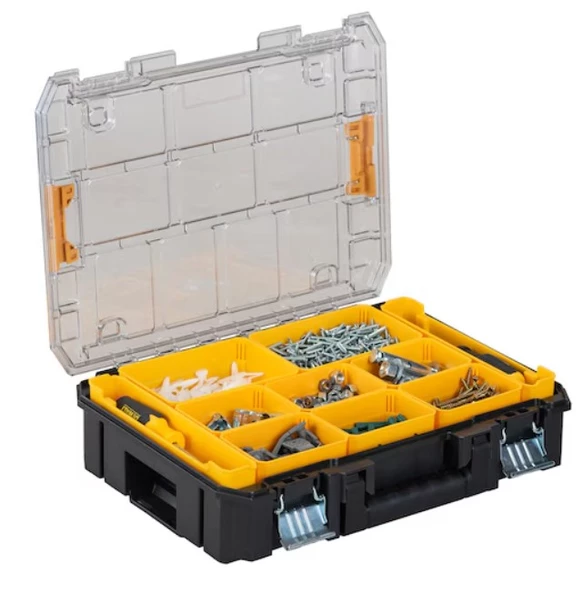 Dewalt TSTAK Ağır Hizmet Tipi Şeffaf Kapaklı Takım Çantası DWST17805 - 3