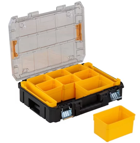 Dewalt TSTAK Ağır Hizmet Tipi Şeffaf Kapaklı Takım Çantası DWST17805 - 6