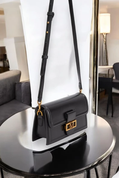 Levidor Özel Renk El Ve Kol Çantası Olarak Tasarlanmış Suni Deri Bayan Omuz Çantası LEVDR.7363930239SYH - Resim 4