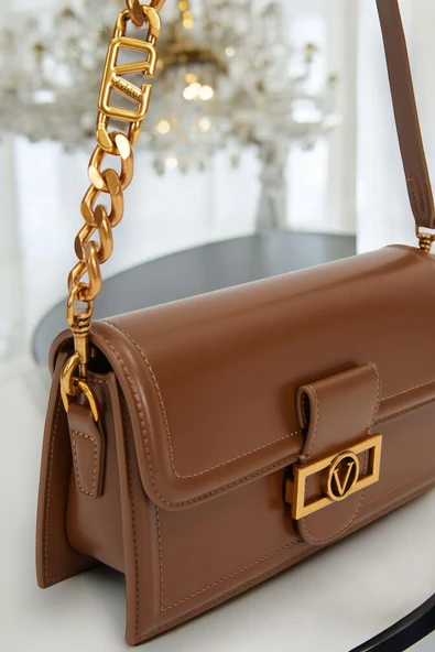 Levidor Özel Renk El Ve Kol Çantası Olarak Tasarlanmış Suni Deri Bayan Omuz Çantası LEVDR.7363930239KHV - Resim 4