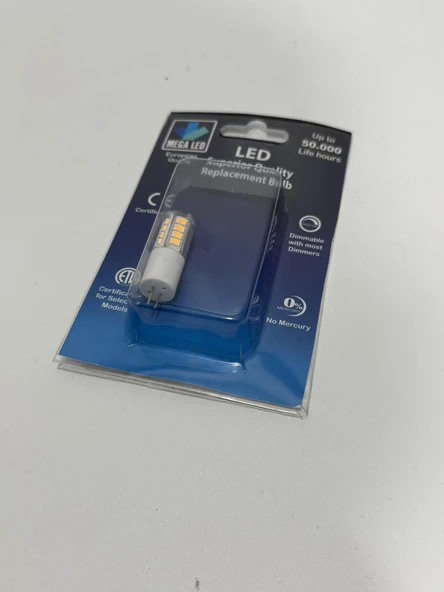 Mega Led 24115 G4 Led Kapsül Ampul 3000K 12-24V 2.2W - 4