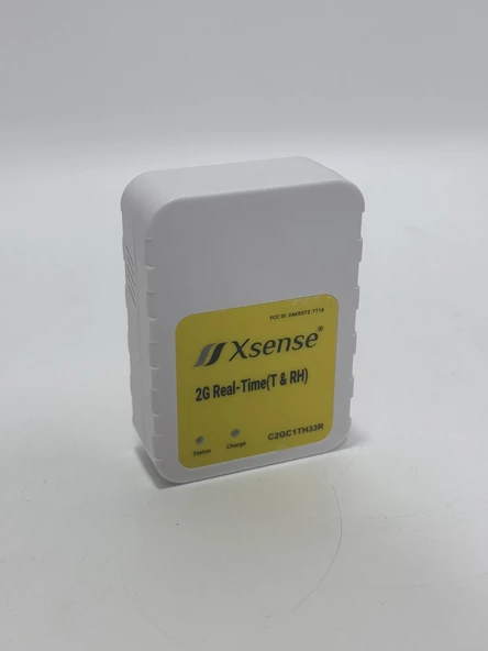 Xsense C2GC1TH33R Gerçek Zamanlı Gprs Sıcaklık Nem Veri Kaydedici - 2