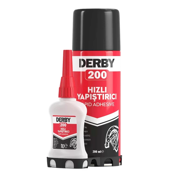 Derby Hızlı Yapıştırıcı 200Ml+35Gr