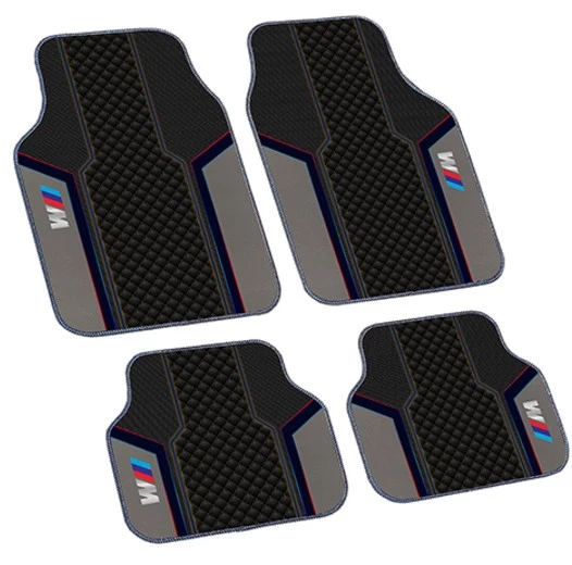 Bnw M Baskılı Pvc Halı Paspas Üniversal Uyumludur - 2