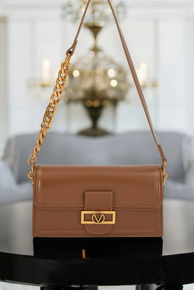 Levidor Özel Renk El Ve Kol Çantası Olarak Tasarlanmış Suni Deri Bayan Omuz Çantası LEVDR.7363930239KHV ürün görseli