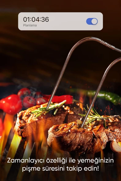 Şımart Akıllı Gıda Termometresi - Yemek, Et, Izgara Ve Bebek Maması - 5