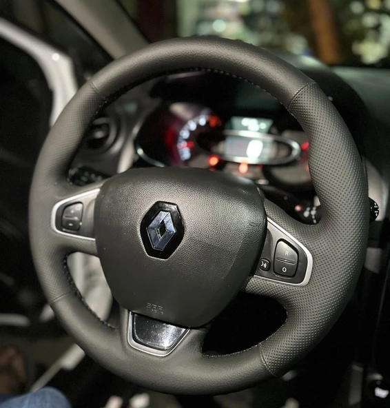 Renault Clio 4 FAZ 2 Araca Özel Direksiyon Kılıfı AÇIKLAMAYI OKUYUN - Resim 2