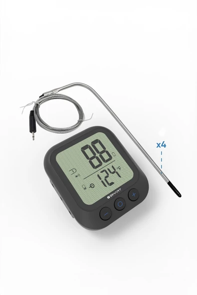 Şımart Akıllı Gıda Termometresi - Yemek, Et, Izgara Ve Bebek Maması - 2