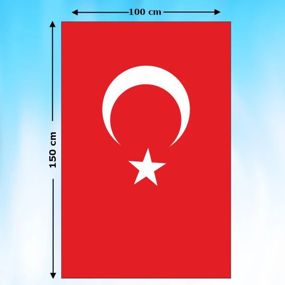 TÜRK BAYRAĞI _150X100 cm