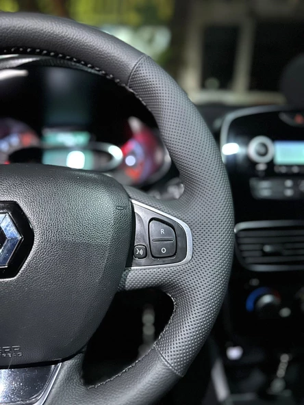 Renault Clio 4 FAZ 2 Araca Özel Direksiyon Kılıfı AÇIKLAMAYI OKUYUN - Resim 5